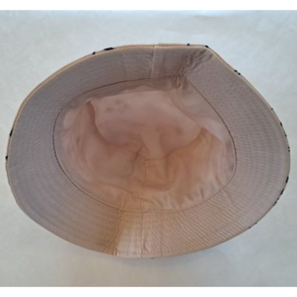 New Tan Khaki Musical Notes Bucket Hat Adult Summer One Size Music Teacher Band - Picture 4 of 4
